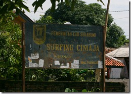 The Sign by the Path to Cimaja Point